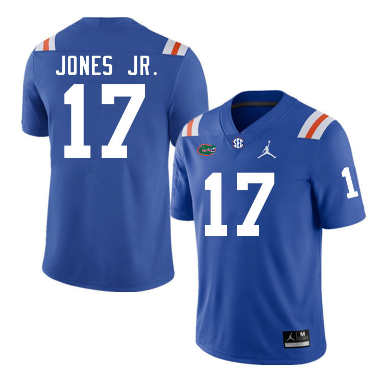 Florida Gators #17 Tramell Jones Jr. College Football Jerseys Stitched-Throwback